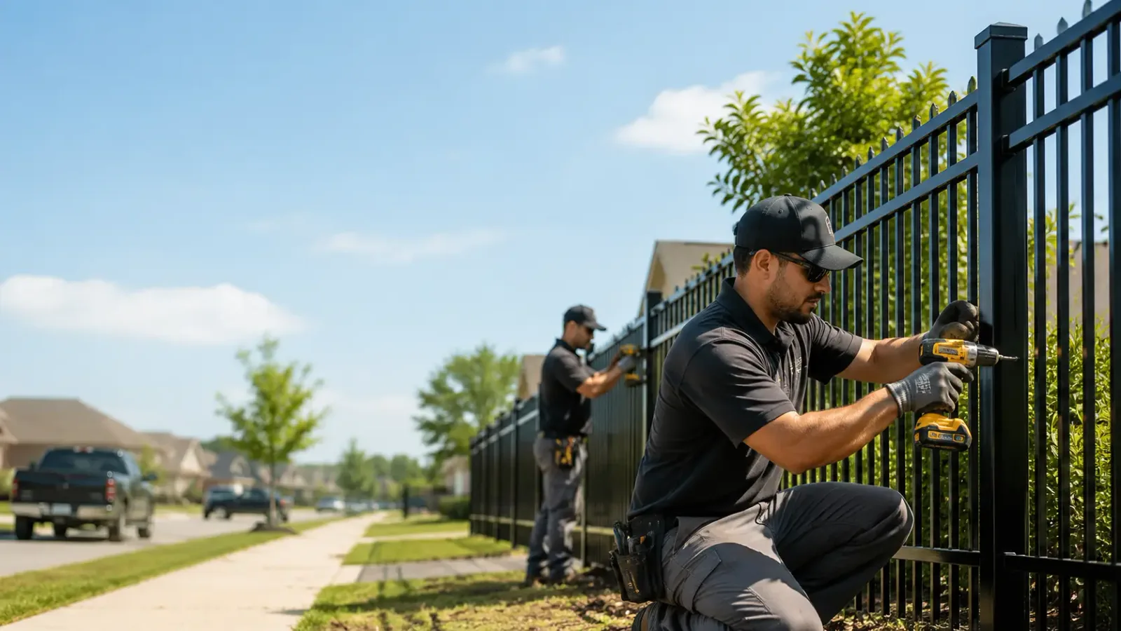 Metal Fence Installation in Mears, MI